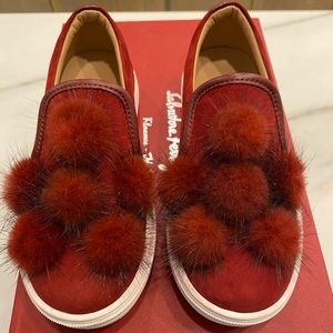 COPY - Ferragamo suede sneakers